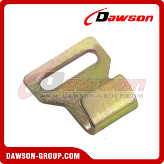 DSWH034 BS 3000KG / 6600LBS 50mm Metal Flat Hooks for Ratchet Tie Down
