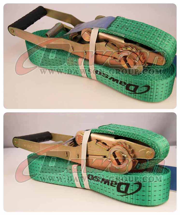 Ergo Ratchet Lashing Straps, Long Lever Reverse Ergonomic Handle