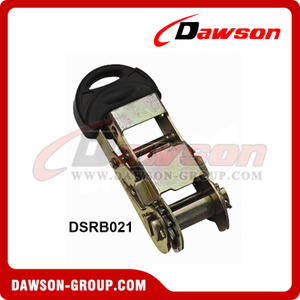 DSRB021 BS 1500KG/3300LBS 1-1/4" Rubber Handle Ratchet Buckle