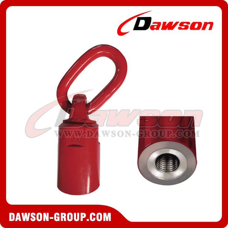 G80 Lifting Screw Point Female Type, Grade 80 Alloy Steel Swivel