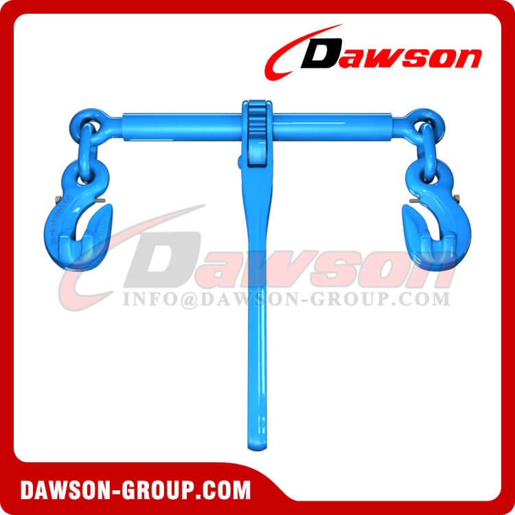 DS1030 G100 Ratchet Load Binder With Eye Grab Hook and Safety Pin for Ratchet Lashing