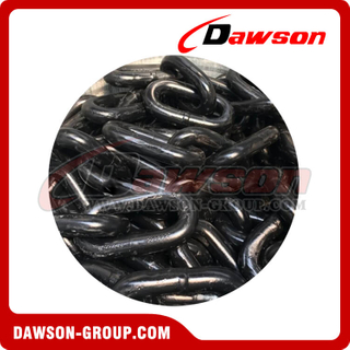 Grade 80 Fishing Long Link Chain / Painted Steel Welded G80 Fishing Chain