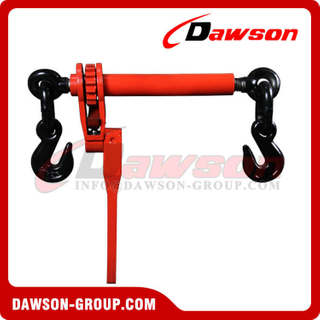 Folding Handle Ratchet Binder with Eye Grab Hook for Chain Size 5/16''- 3/8'' WLL 7100LBS
