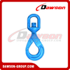 DS1007 G100 European Type Swivel Self-Locking Hook for Crane Lifting Chain Slings