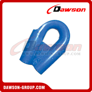 Tubular-Tube Thimble with Gusset Type2, Welded Hawser Thimbles Suitable for Fiber Rope
