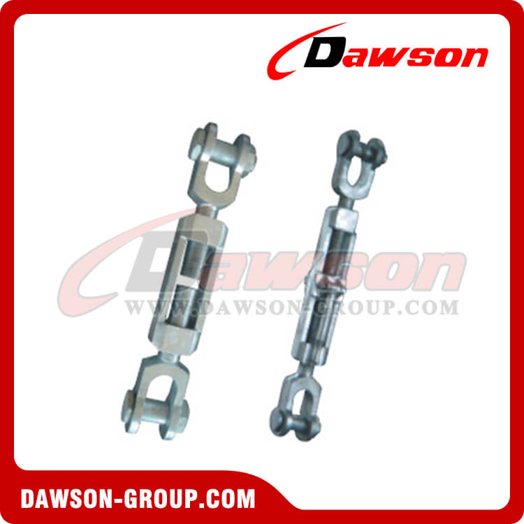 High Strength UU Type Open Turnbuckle, Heavy Duty Turnbuckles Jaw and
