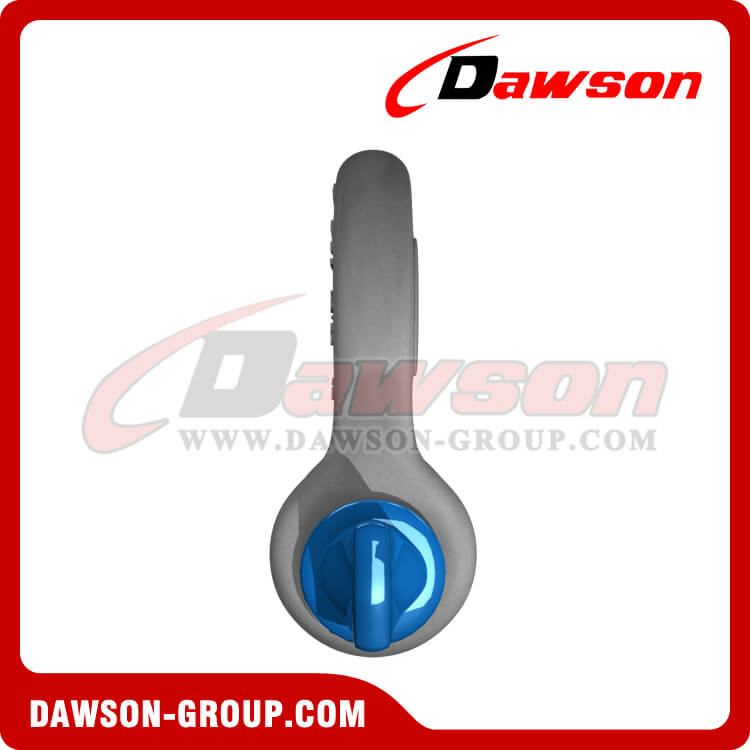 Dawson Brand Hot Dip Galvanized US Type Bow Shackle with Screw Pin, S6 High Strength Screw Pin Anchor Shackle