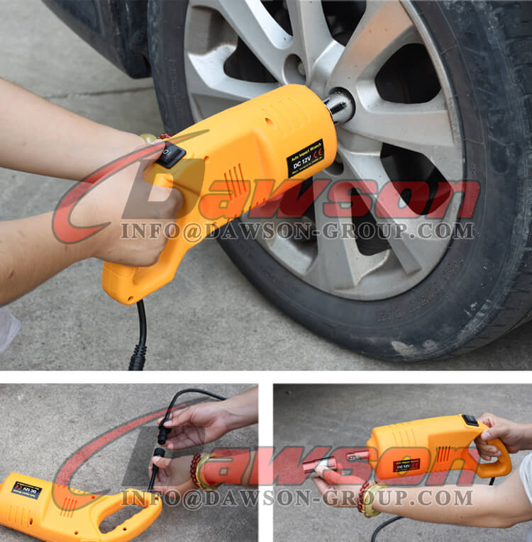 12V DC Small Portable Electric Impact Wrench, Automatic Impact Wrench