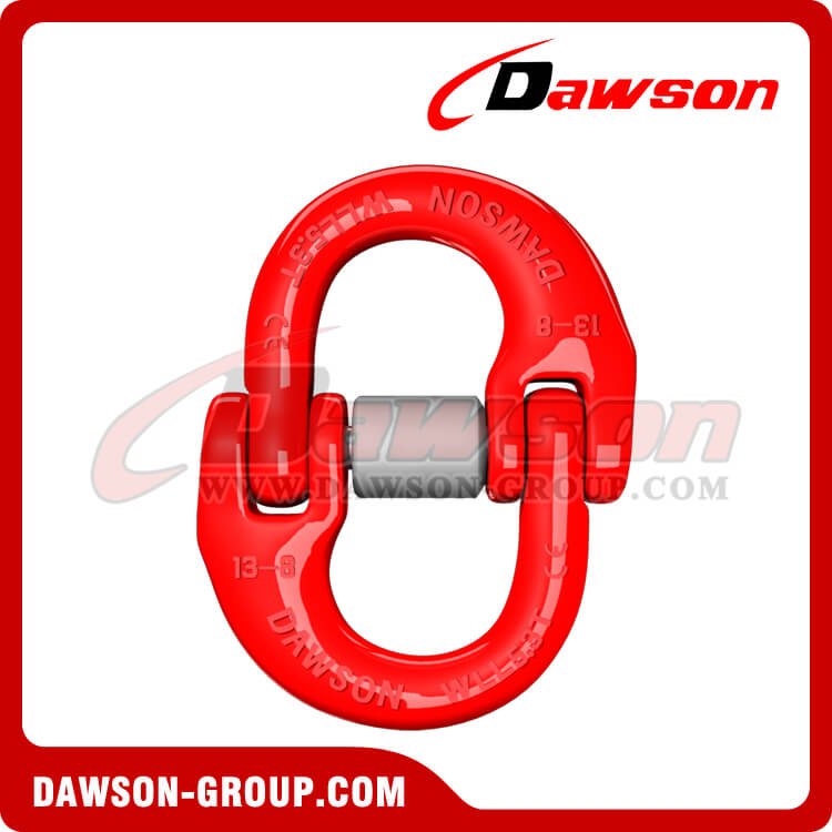 5/8" Grade 100 Cartec Hammer Lock Coupling Connecting Link D Ring Chain Attach 
