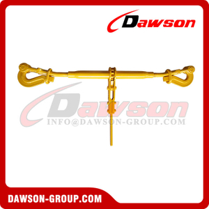Forged Portable River Ratchet Load Binder, SteamBoat Ratchet Binder with Pelican Hooks Each End