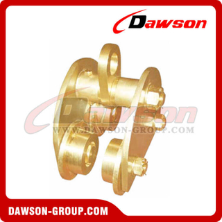 0.5T 1T 2T 3T Explosion-proof Trolley / Aluminum Bronze Alloy Pull type Trolley For Chain Hoist