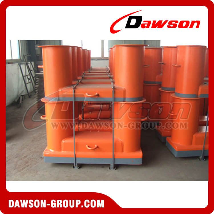 NS2584 Double Bollard, Cast Steel Double Bitt Marine Bollards - Dawson ...