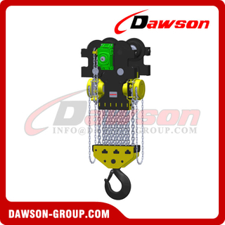20T 25T Low Headroom Hoist Trolley, 20000KG 25000KG Hand Pull Trolley Hoist Combination