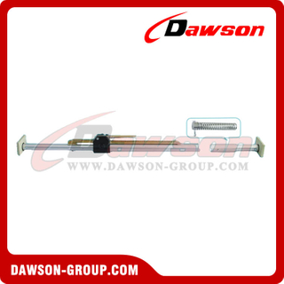 CB-502LH 2 Pcs Aluminum Tube Cargo Bar 42mm, Two Piece Aluminum Cargo Bar with Buffering
