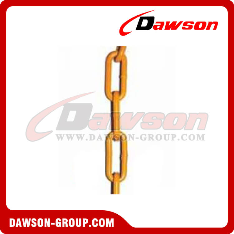 Grade 80 Alloy Lashing Chain / G80 Welded Long Link Chain for Cargo Lashing