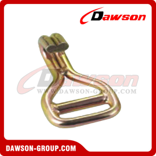 DSWH017 BS 1500KG / 3300LBS 25mm Double J Hook