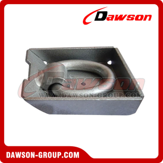 PPE-7 BS 6000kgs/13200lbs Surfaced Mounted D Ring - Pan Fitting