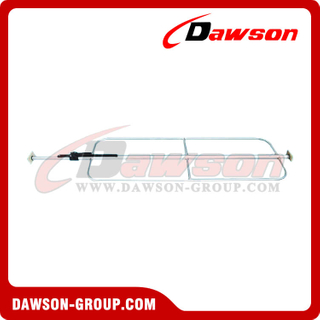 CB-203GSH1 1.5" Cargo Bar With Welded Hoops, 38MM Ratcheting Cargo Bar