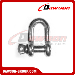 Stainless Steel US type Chain shackle AISI 304 - AISI 316