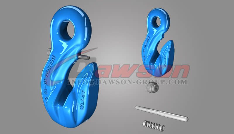 G100 / Grade 100 Special Eye Grab Hook with Safety Pin for Adjust