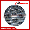 Rust Preventive Oil Coating or Black Painting Heavy Duty High Alloy Steel Black Coated Mining Chain