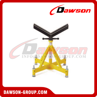 DSTD1108H Heavy Duty High Adjustable Stand with Steel Rollers, No Foldable, Pipe Grip Tools