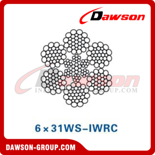 Steel Wire Rope (6×31WS-IWRC)(6×36WS-IWRC)(6×41WS-IWRC)(6×49SWS-IWRC), Oilfield Wire Rope, Steel Wire Rope for Oilfield