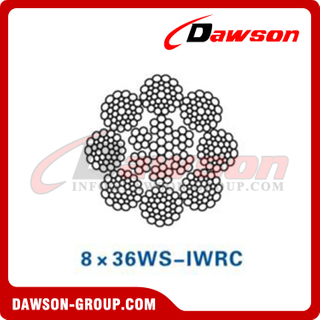 Steel Wire Rope(8×36WS-IWRC)(EP8×36WS-IWRC), Wire Rope for Coal and Mining