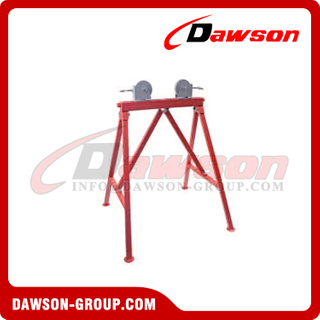 DSTD1108AR Adjustable Stand with Steel Rollers, Pipe Grip Tools