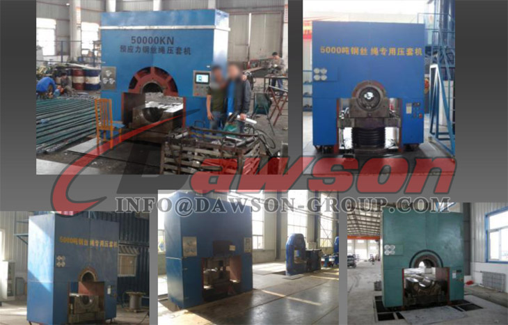 H-type Hydraulic Wire Rope Swaging Machine, Hydraulic Wire Rope ...