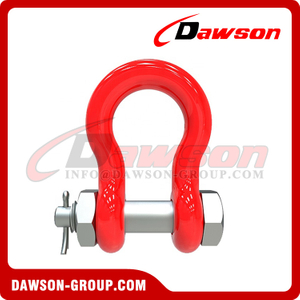 DS620 S6 High Strength Carbon Steel Bow Shackle for Lifting