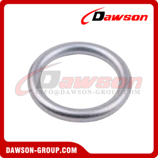 DSJ-3011-1 Outdoor Climb Fall Protection D-Ring, Forged Steel Metal O Ring for Connecting Webbing