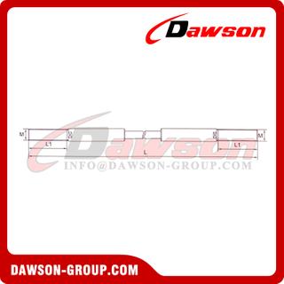 W Type Pressed Single-Stranded Cable for Building, Pressed Steel Wire Rope Sling