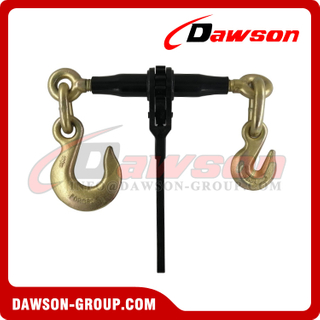 Heavy Duty Ratchet Type Load Binder with Slip Hook & Grab Hook