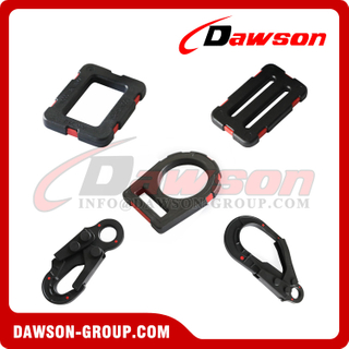 Dielectric Quick Buckles, Dielectric Rope Snap Hooks, Dielectric D-Rings