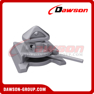DS-BD-E1 Dovetail Twistlock 55°, Dovetail Type Shipping Container Twist Lock & Base