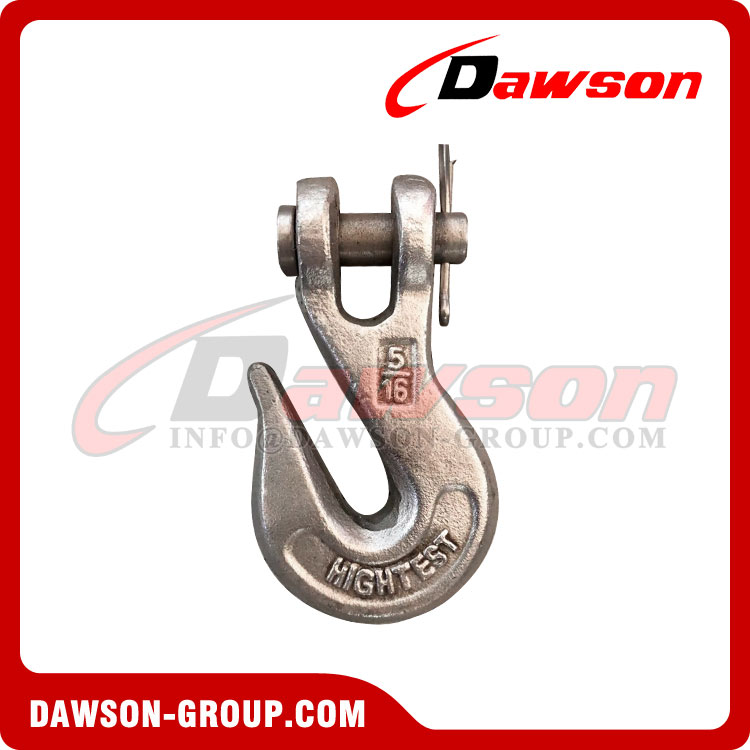 316 Stainless Steel Clevis Grab Hook Rigging Tow Winch Equipment 3/8" 