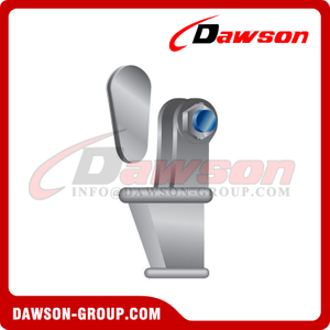 EN 13411-6 Hot Dipped Galvanized High Tensile Steel Open Wedge Socket With Safety Bolt DG-6423