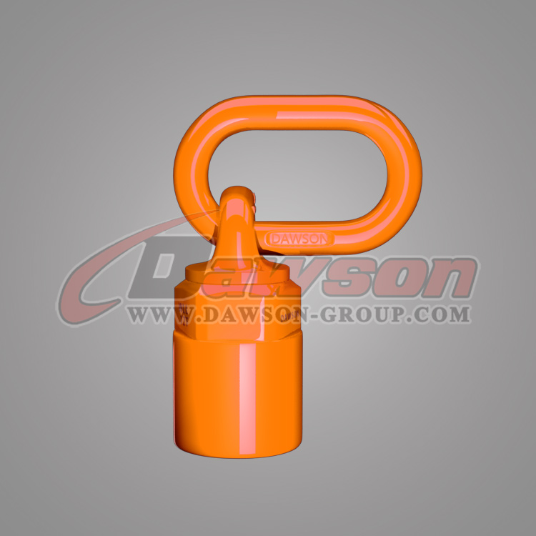 G80 Lifting Screw Point Female Type, Grade 80 Alloy Steel Swivel