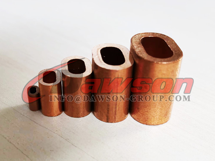 How to Use China Dawson Wire Rope Copper Ferrules, EN 13411-3 DIN3093 ...