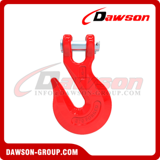  DS123 A-330 G70 Grade 70 Forged Clevis Grab Hook for Lashing, H-330 G43 Grade 43 Clevis Grab Hooks