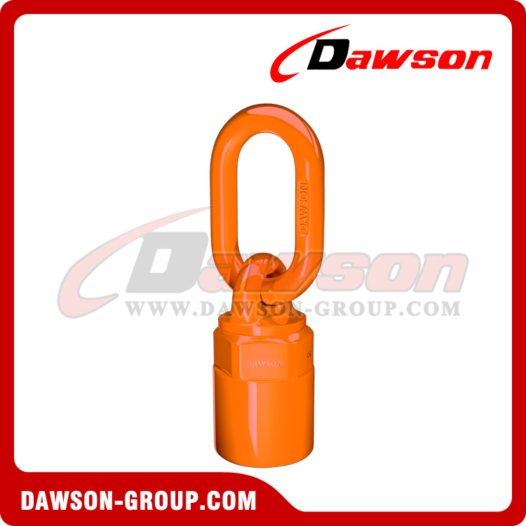 G80 Lifting Screw Point Female Type, Grade 80 Alloy Steel Swivel