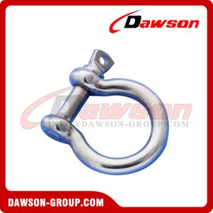 AISI304 European Type Bow Shackle, Stainless Steel 316 European Type Bow Shackle