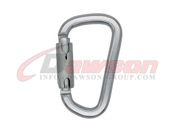 DSJ1038 Full Body Safety Harness Steel Carabiner, Dshape Offset Steel