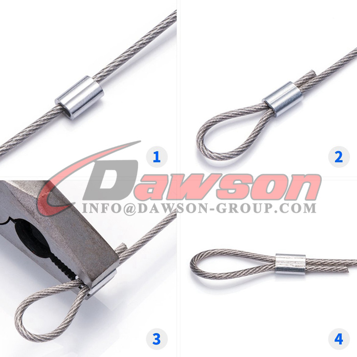 How to Use China Dawson Stainless Steel Oval Ferrules for Wire Rope