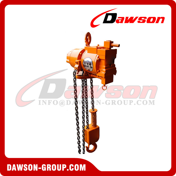 Pneumatic Air Hoist for Equipment Manufacturing, Pneumatic Chain Hoists
