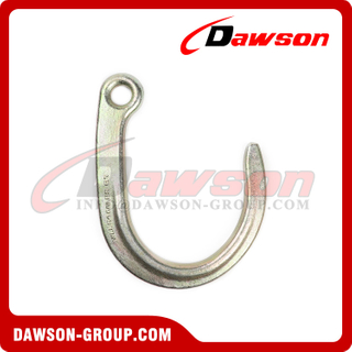 G70 Forged Alloy Steel J Type Hook with Round Hole