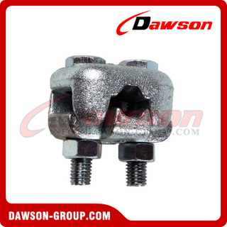 Galvanized Deka Wire Rope Clips, Electric Galvanized Short Jaw Malleable Deka Wire Rope Clips