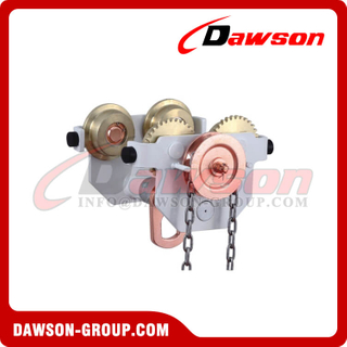 DS-EX-GCL EX-proof Geared Trolley / Non-Sparking Geared Trolley Clamp
