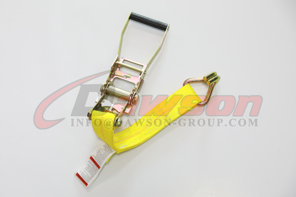 2 Inch Fixed End With Ratchet And Wire Hook, Ratchet Lashing Tie Downs 